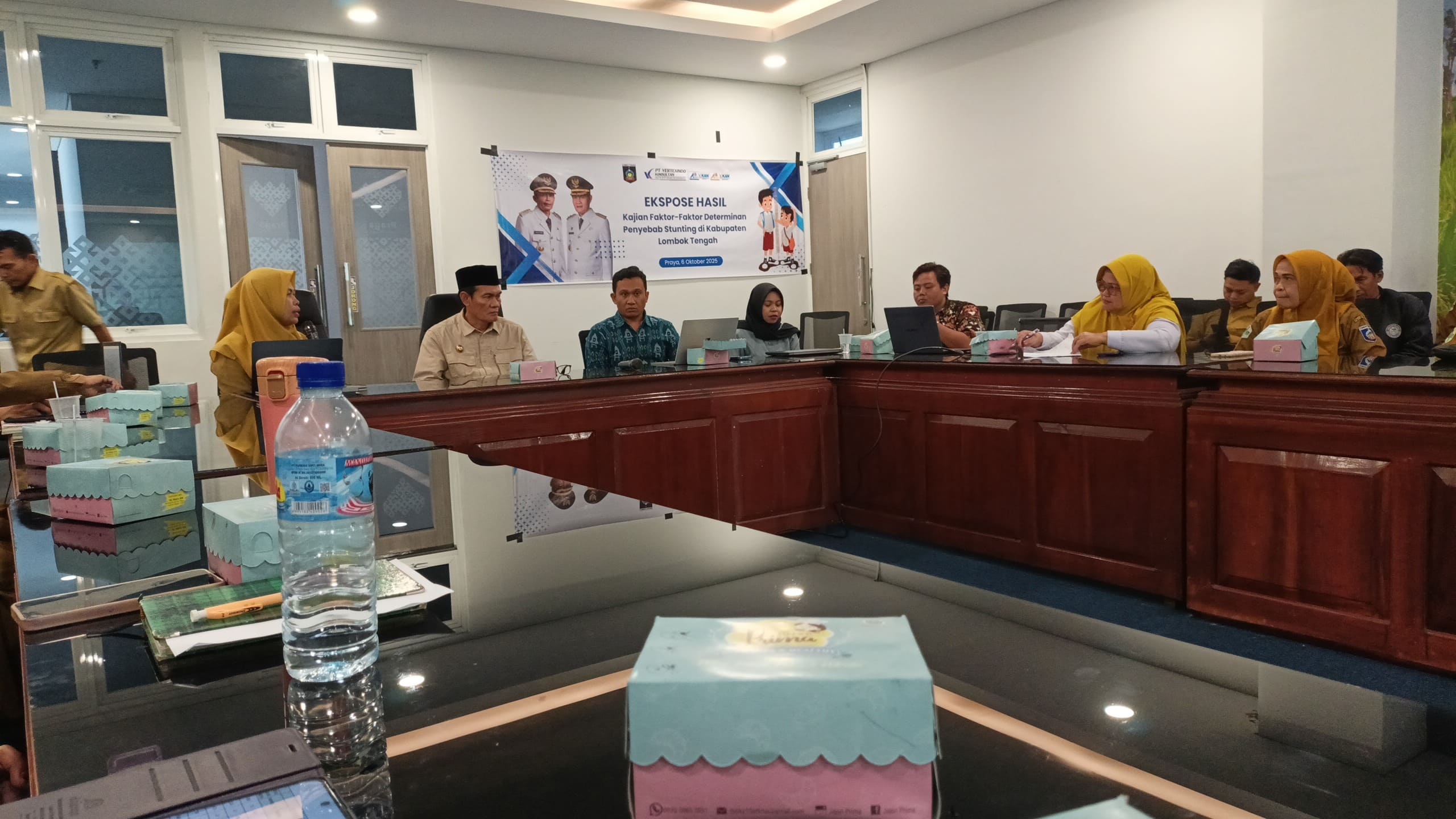 Pemkab Lombok Tengah Bahas Hasil Kajian Penyebab Stunting