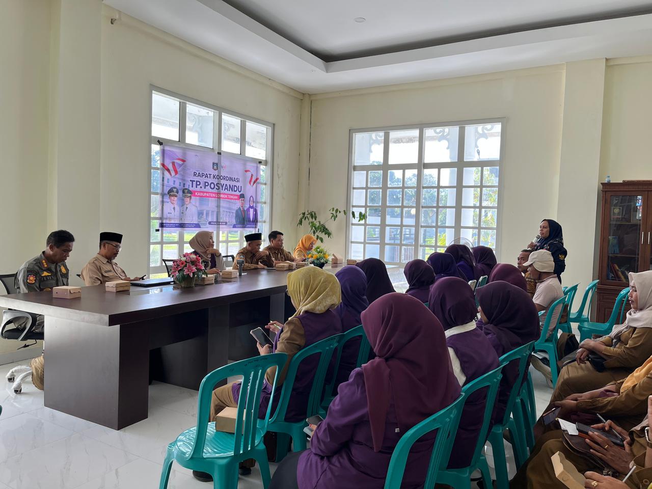 Rakor Tim Pembina Posyandu, Lombok Tengah Percepat Registrasi Posyandu ke Kemendagri