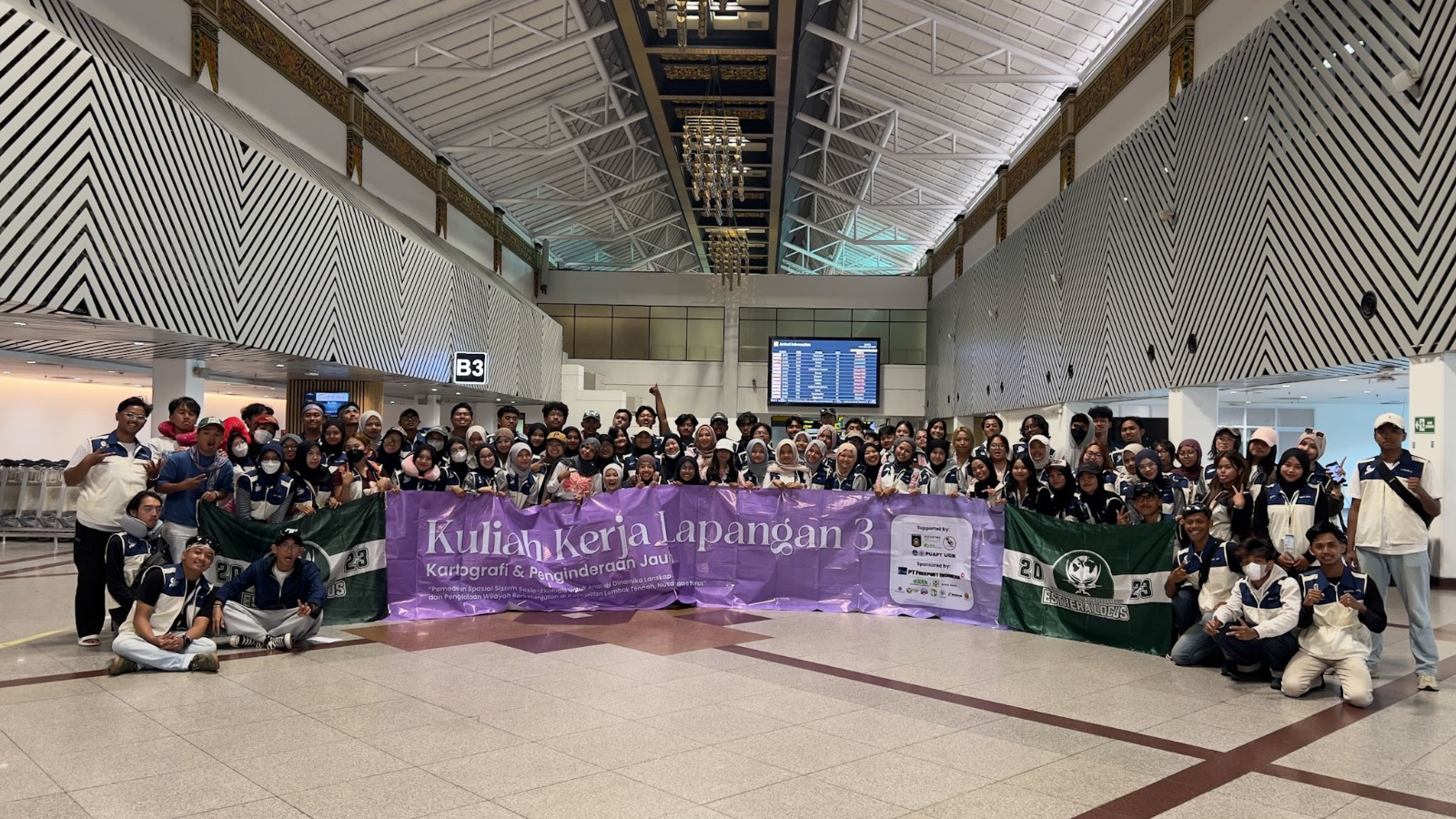96 Mahasiswa UGM Petakan Lombok Tengah melalui 16 Riset Berbasis Data Spasial