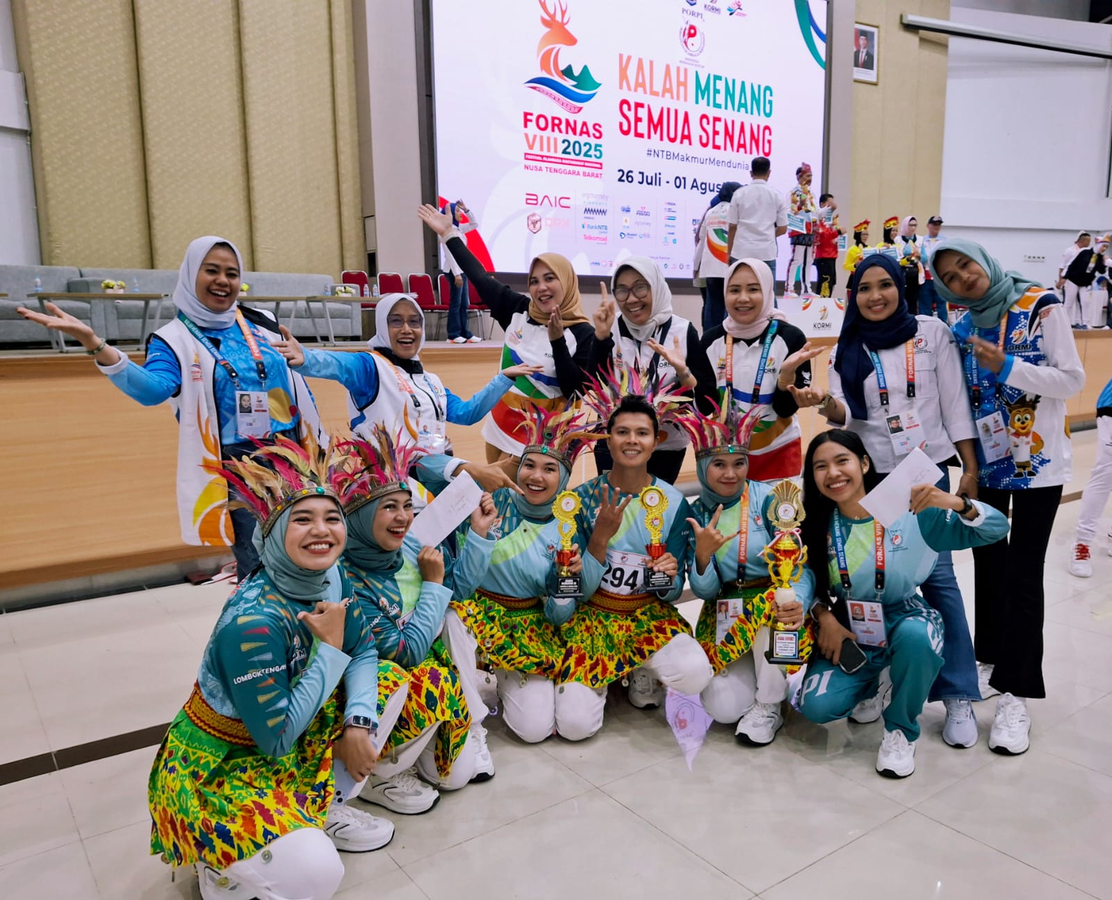 Atlet PORPI Lombok Tengah Torehkan Prestasi di Ajang FORNAS VIII NTB 2025