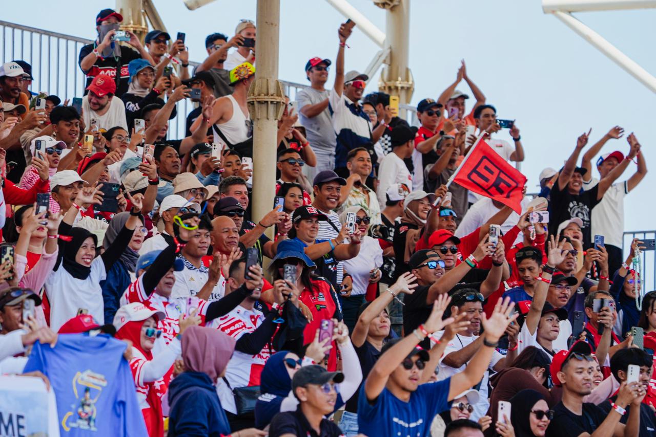 Rekor! Pertamina Grand Prix or Indonesia 2025 di The Mandalika Dibanjiri 140.324 Pengunjung dan Berikan Dampak Ekonomi Tinggi