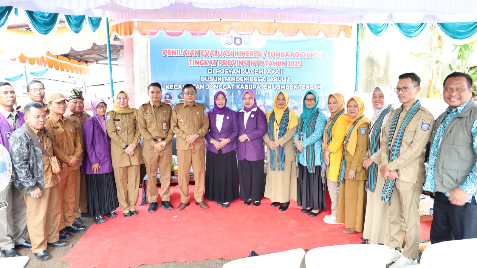 Posyandu Cempaka II Wakili Lombok Tengah di Lomba Posyandu Tingkat NTB