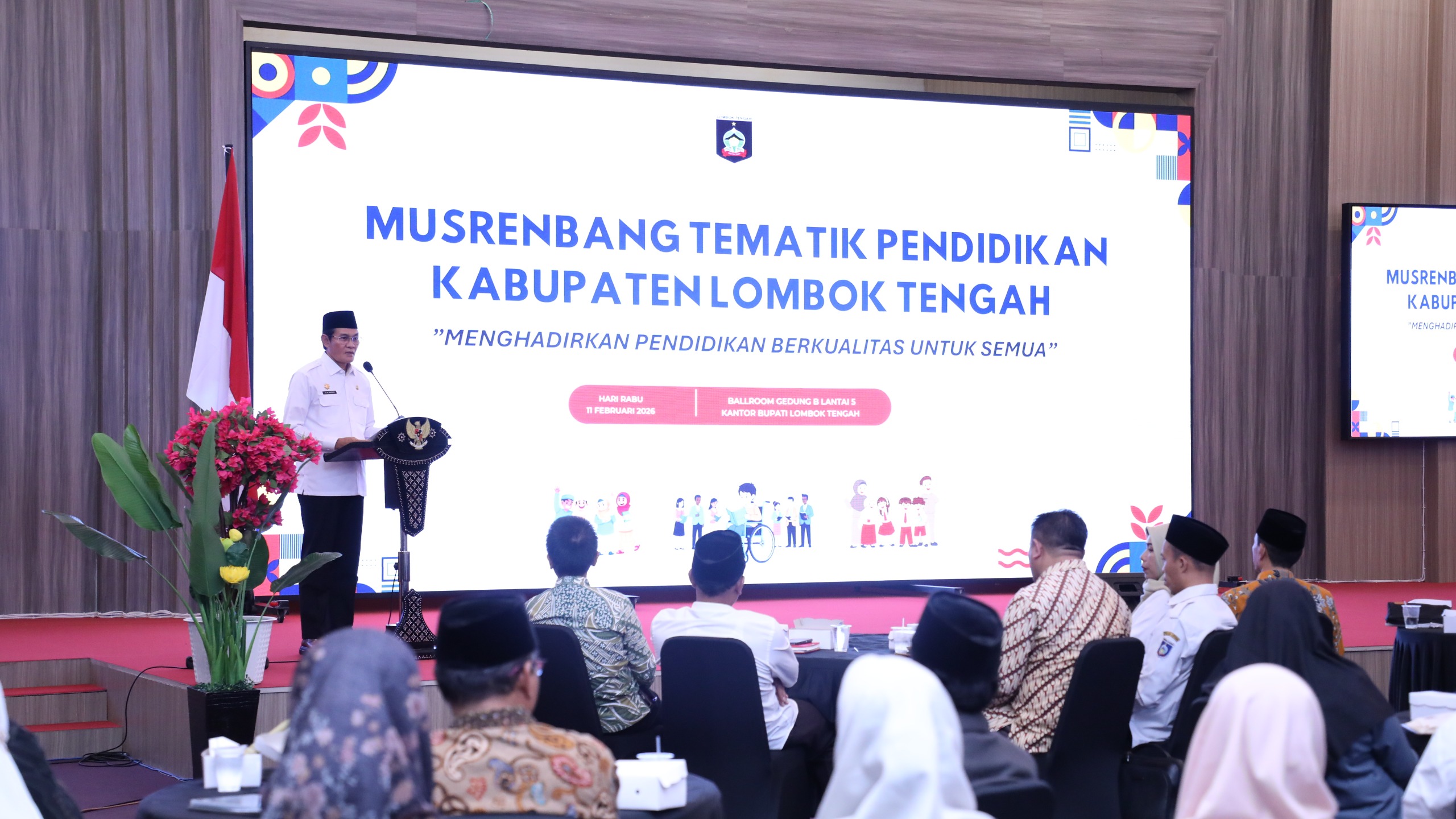 Musrenbang Tematik Pendidikan Lombok Tengah Dorong Perencanaan Kolaboratif