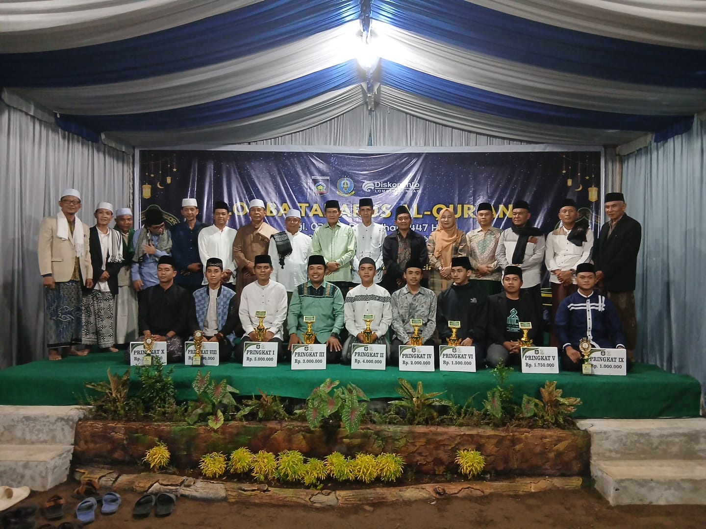SEMANGAT RAMADAN MEMBUMIKAN AL-QUR’AN! LOMBA TADARUS LPTQ LOMBOK TENGAH RESMI DITUTUP OLEH WAKIL BUPATI LOMBOK TENGAH, INI DAFTAR JUARANYA