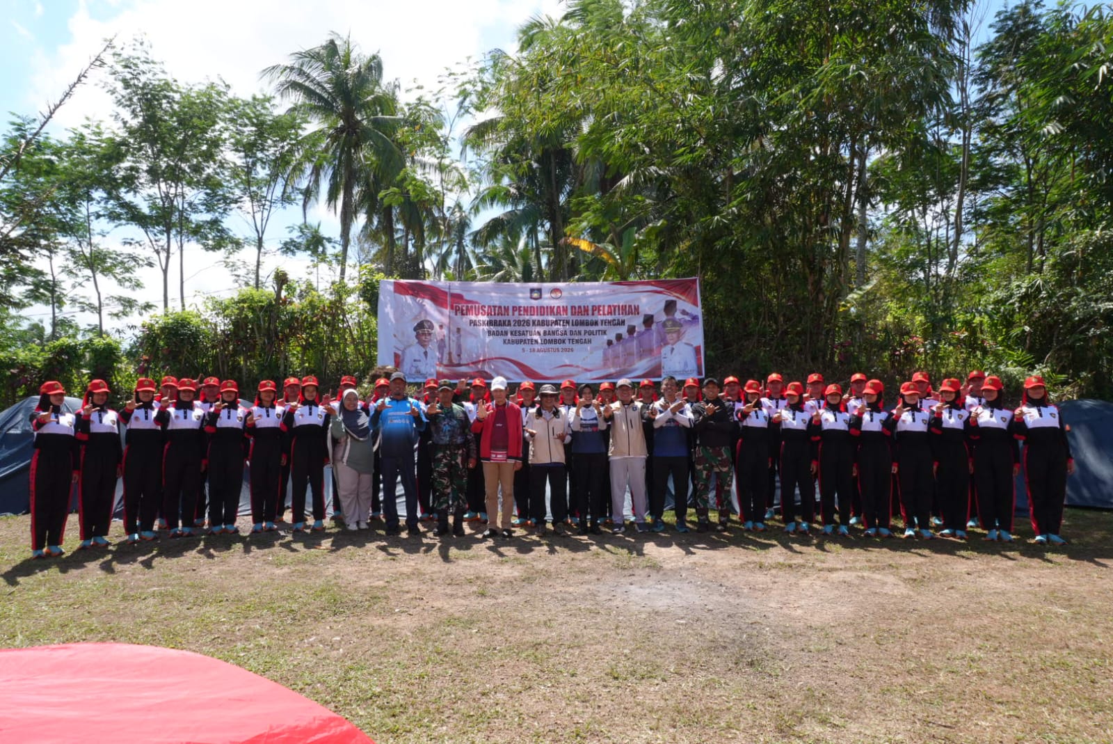Tim Paskibraka Lombok Tengah 2026 Siap Tampil Maksimal pada HUT ke-81 RI