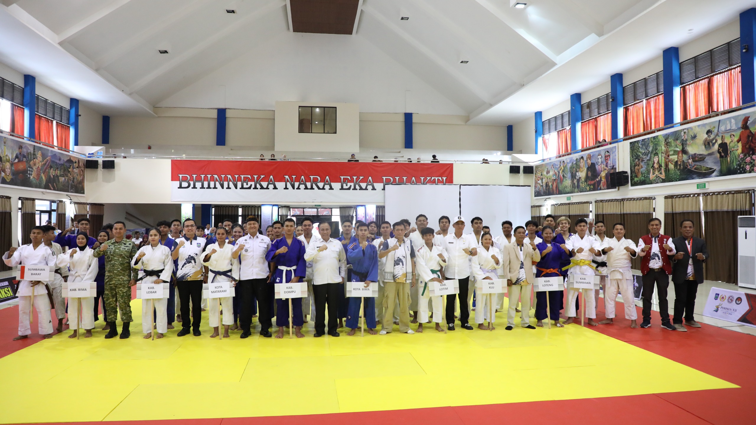 Judo Porprov NTB XII Resmi Dibuka, Jadi Langkah Awal Menuju PON 2028